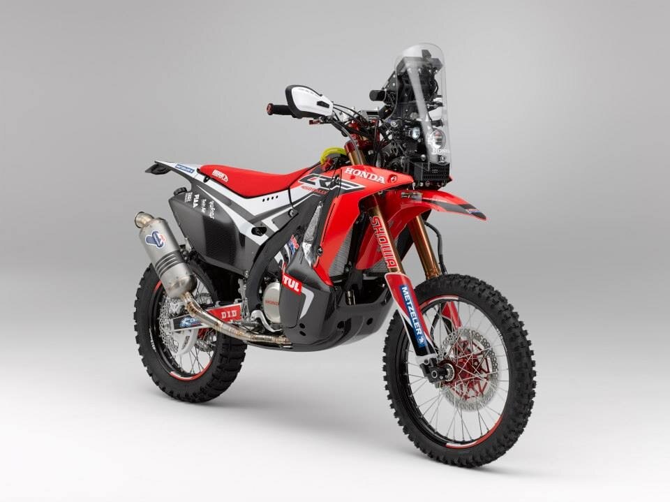 Novità in vista della Dakar. Honda CRF450 Rally 2014