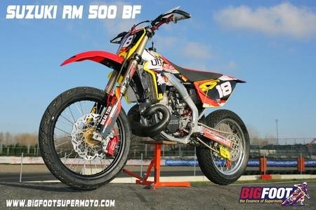 Suzuki RM 500 Bigfoot. Scarpe grosse e cervello fino