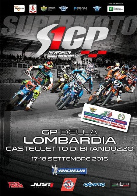 Mondiale Supermoto S1GP 2016. Castelletto ospita l’ultimo GP della stagione
