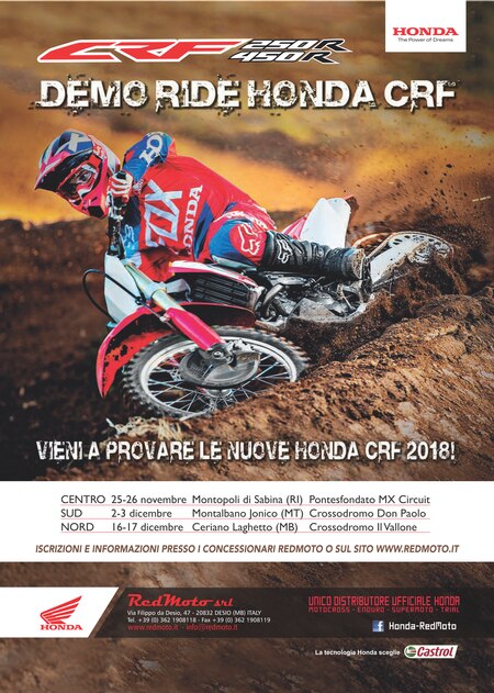 Demo Ride RedMoto. Appuntamento a Ceriano Laghetto