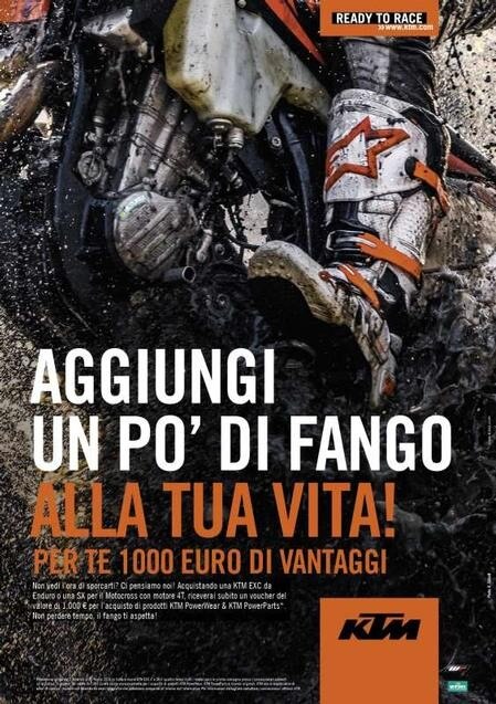 KTM Dirty Winter. Sporco è bello