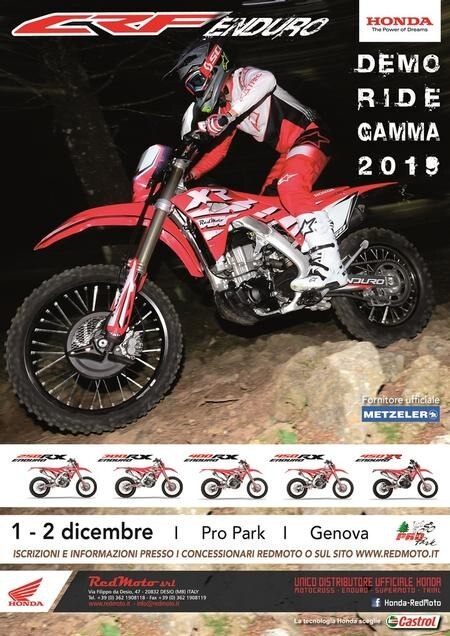 Demo Ride RedMoto. In anteprima la gamma Enduro 2019