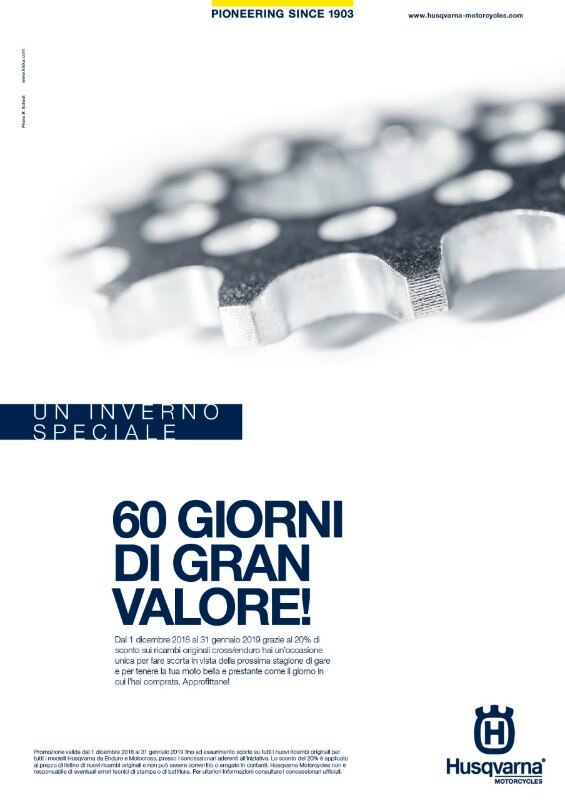 Promozione Husqvarna “Un Inverno Speciale”