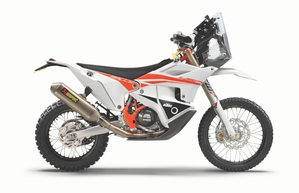 La nuova KTM 450 Rally Replica è arrivata! La nuova KTM 450 Rally Replica è arrivata!