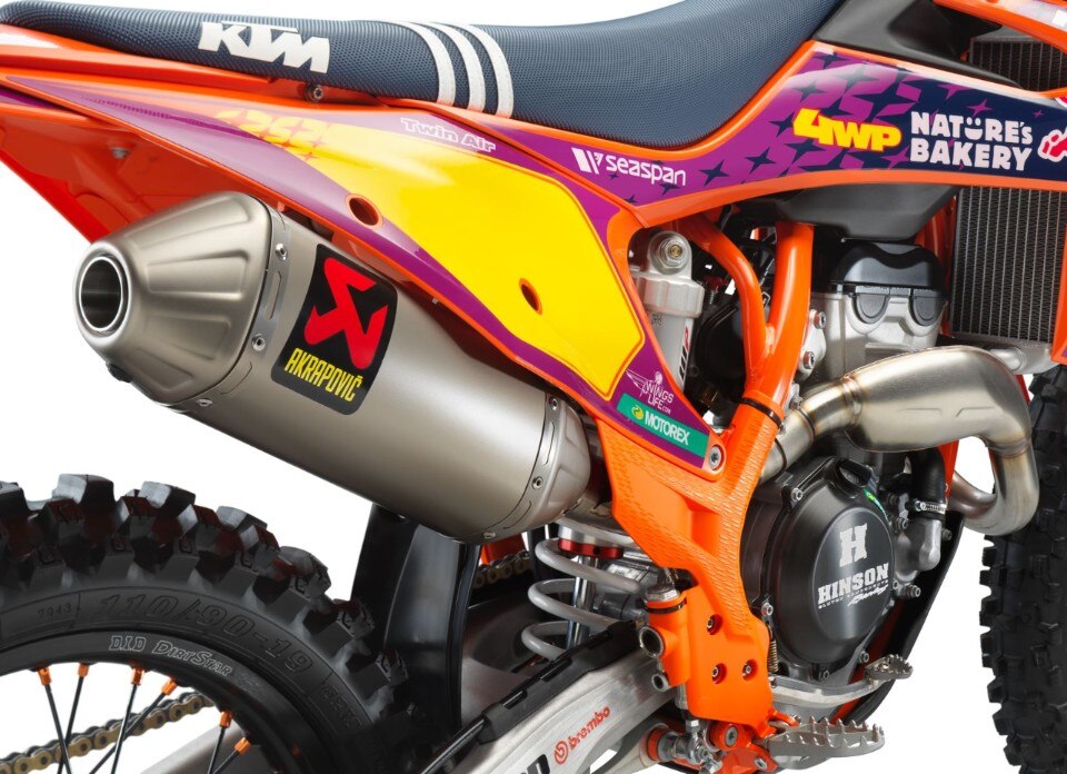 KTM presenta la 250 SX-F Troy Lee Designs 2021