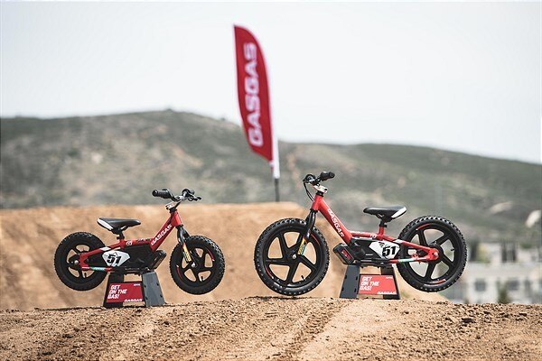 Arrivano le nuove balance bike elettriche GASGAS