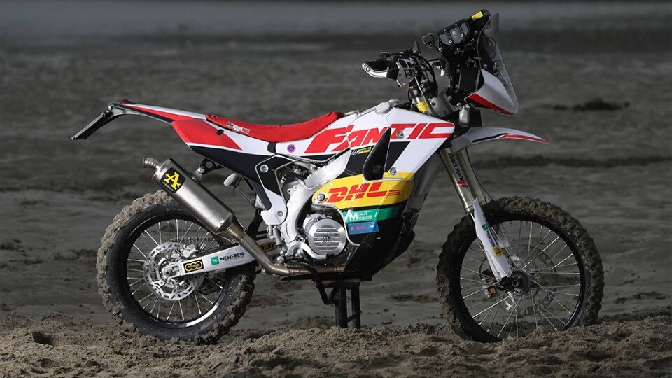 Fantic e DHL insieme alla Dakar 2022 Fantic e DHL insieme alla Dakar 2022