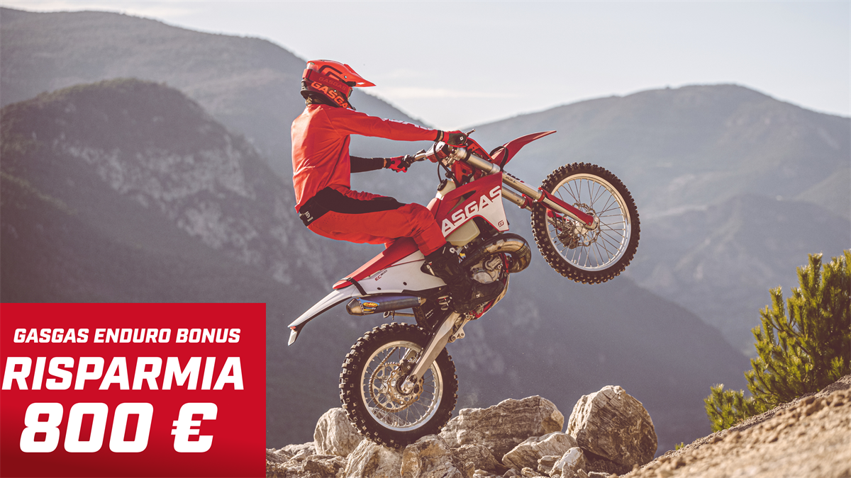 GASGAS lancia la promozione “Enduro Bonus”  GASGAS lancia la promozione “Enduro Bonus”