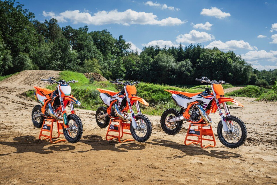 KTM presenta la gamma SX Mini 2024