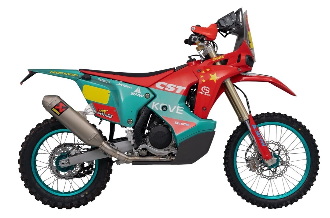 Kove: ad EICMA 2023 arriva anche la 450 Rally EX