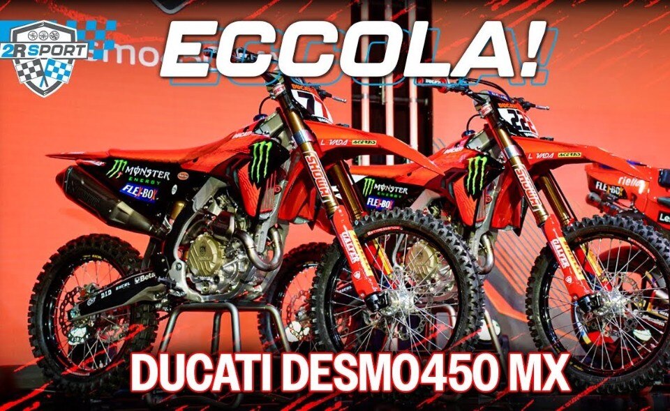 Ducati Desmo450 MX - Vediamola da vicino con Roberto Ungaro VIDEO