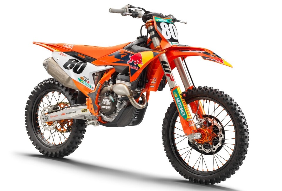KTM presenta la 250 SX-F Adamo Edition 2025