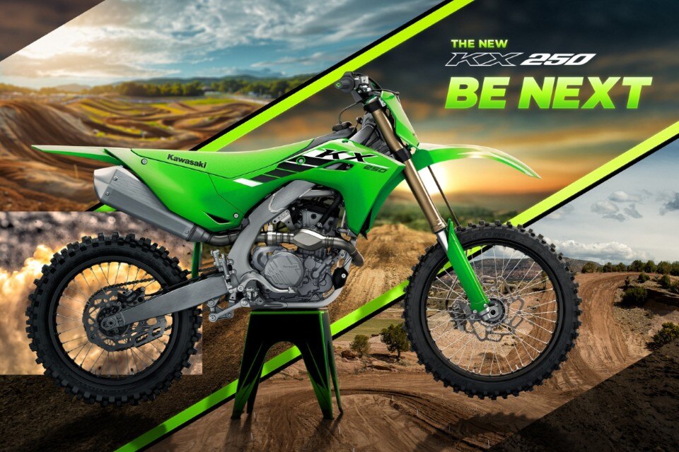 Kawasaki KX250 MY25: nuova generazione