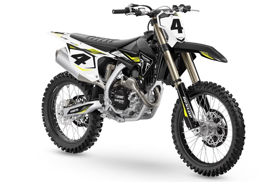 Triumph presenta la TF 450-RC Edition, sviluppata da Ricky Carmichael
