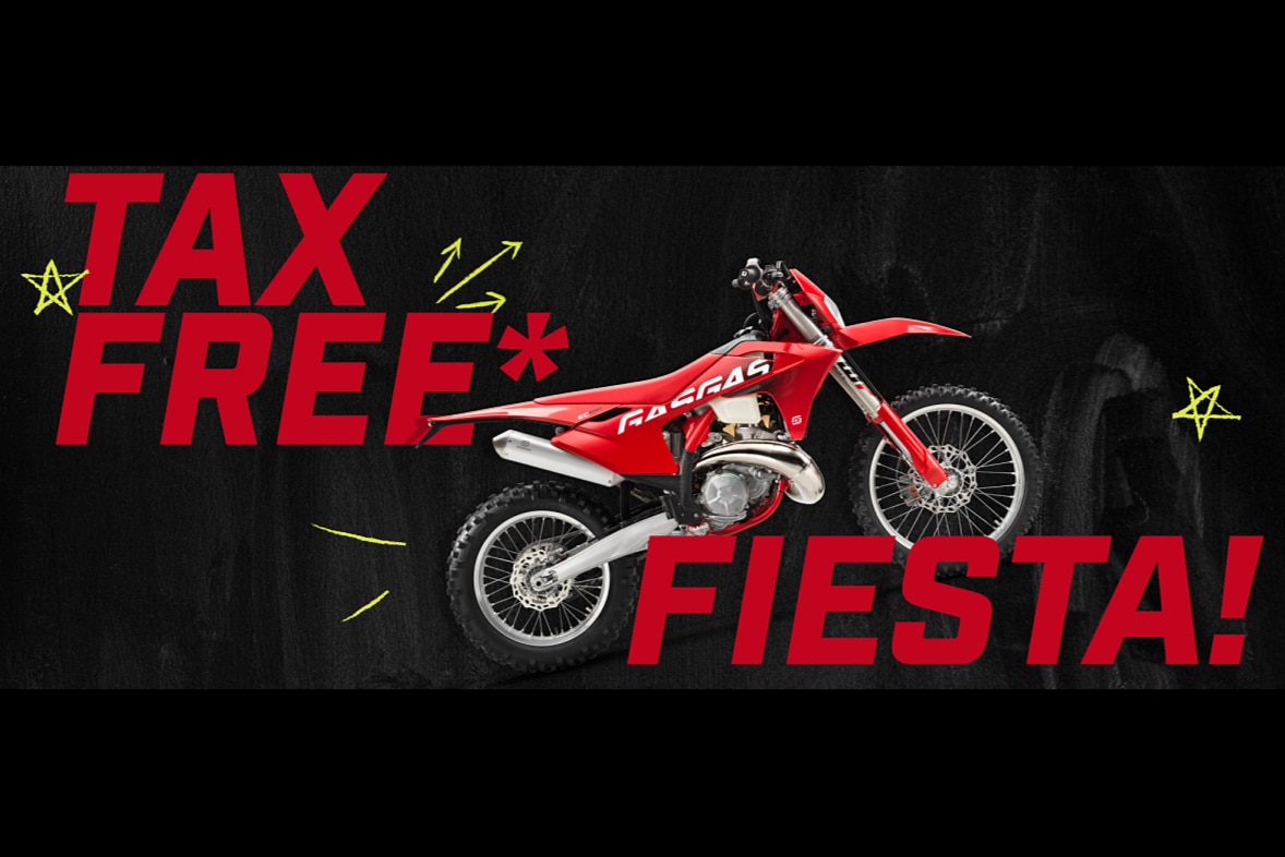 È sempre fiesta con la promozione GASGAS "Tax free"