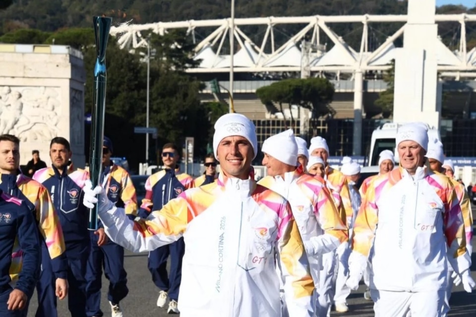 Lupino e Cairoli tedofori per un giorno