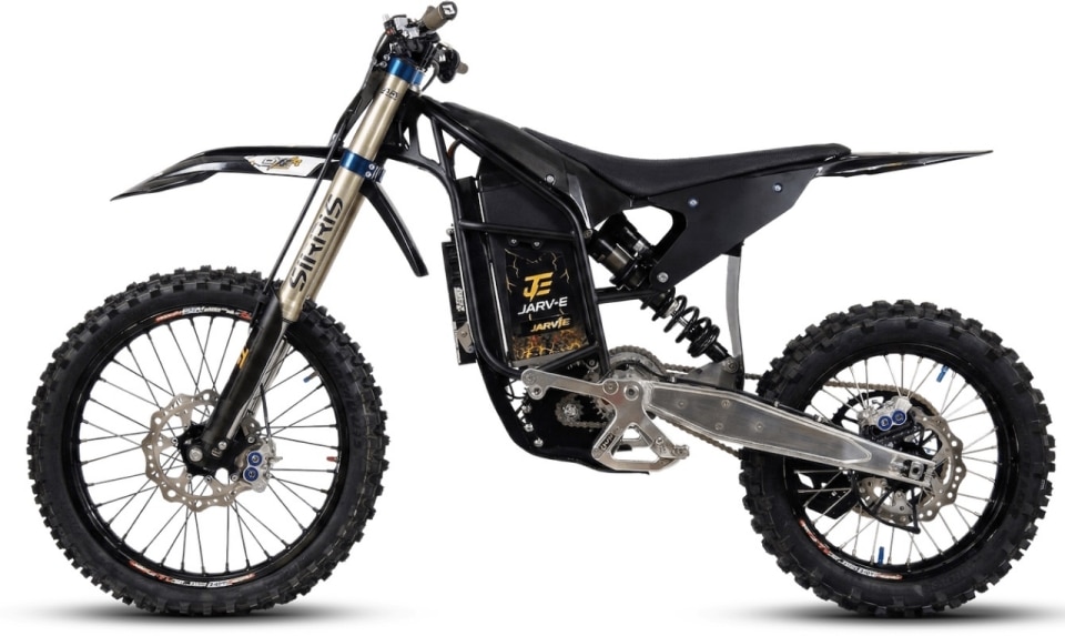 Ecco la  JARV-E, la prima moto elettrica per hard enduro sviluppata da Graham Jarvis