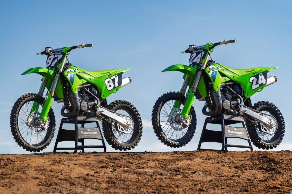 La Kawasaki KX85 2026 è tutta nuova