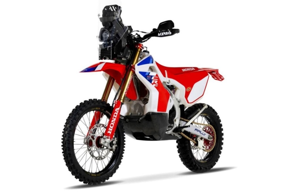 HRC e RedMoto svelano la nuova CRF 450RX Rally 2027