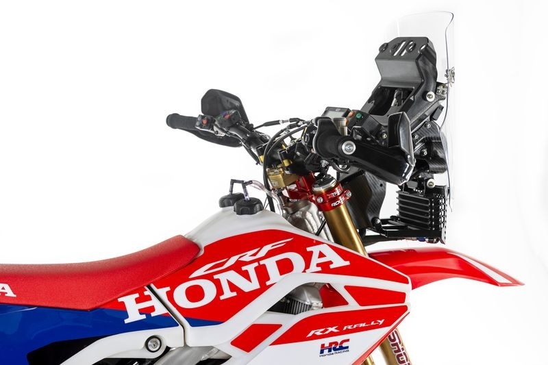 HRC e RedMoto svelano la nuova CRF 450RX Rally 2027