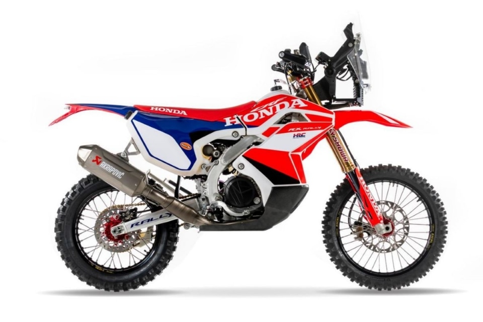 HRC e RedMoto svelano la nuova CRF 450RX Rally 2027