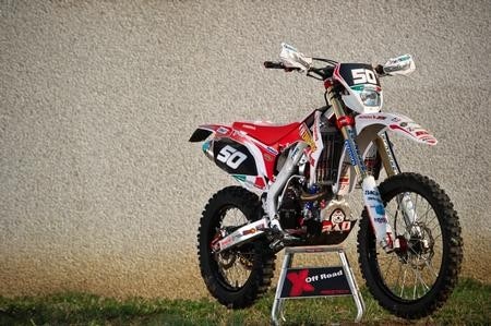 HM Honda CRE F 250R Jolly Racing. Equilibrio massimo