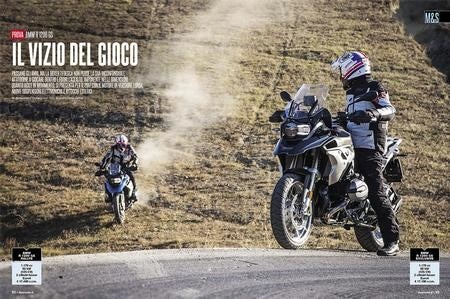 Su Dueruote di Marzo. La prova della BMW R 1200 GS