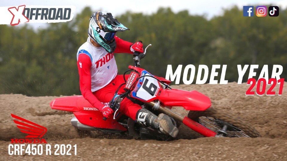 Test Honda CRF 450 MY21 - IL VIDEO Test Honda CRF 450 MY21 - IL VIDEO