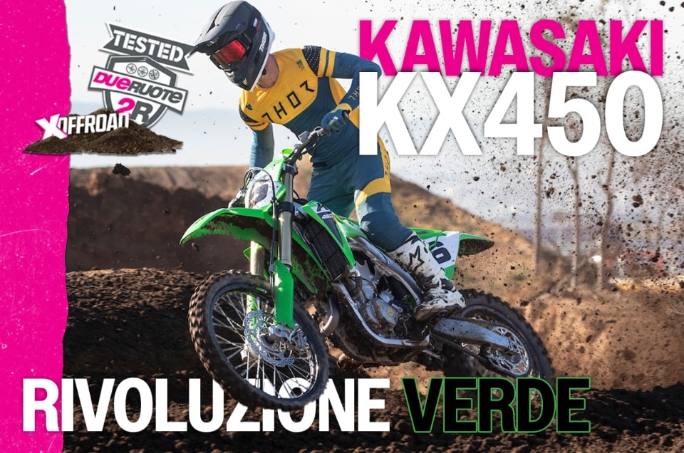 Prova Kawasaki KX450 MY24 - VIDEO
