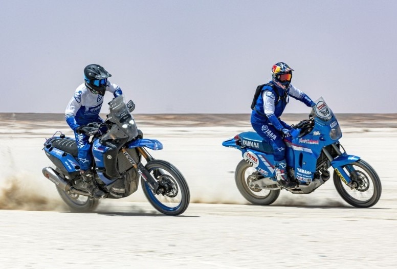 Yamaha Ténéré GYTR: la prova in compagnia di Stéphane Peterhansel Yamaha Ténéré GYTR: la prova in compagnia di Stéphane Peterhansel