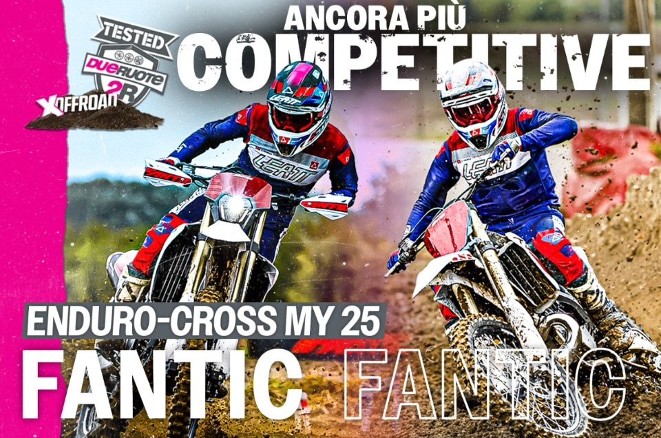 Prova Fantic Enduro-Cross MY25: ancora più competitive - VIDEO