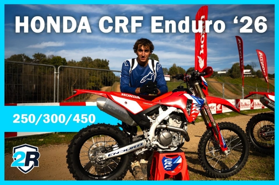 Honda CRF RX Enduro: abbiamo provato i modelli 2026! Honda CRF RX Enduro: abbiamo provato i modelli 2026!